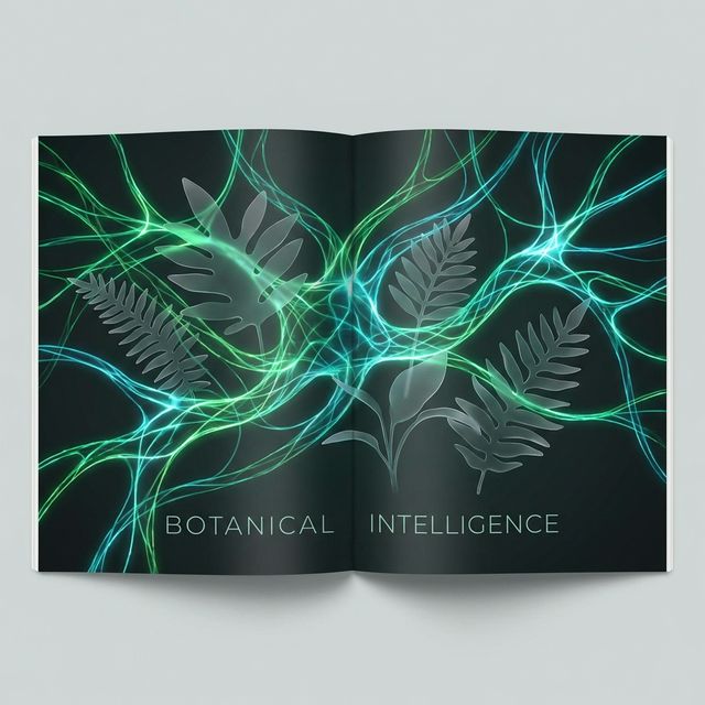 Botanical AI plant analysis visualization